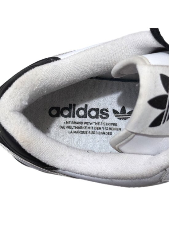 Adidas Sneakers Mens 11.5 White Leather Cloud Low Trainer Rivalry Rapper Skater main image 11